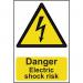 Danger Electric Shockrisk - Sapp (200 X 300 Mm) 423016