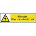 Danger Electric Shockrisk - Sapp (200 X 50 Mm) 423018