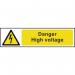 Danger High Voltage- Sapp (200 X 50 Mm) 423026