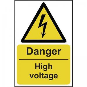Danger High Voltage - Sav 200 X 300mm 423031
