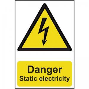 Danger Static Electricity - Sapp 200 X 300mm 423073