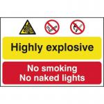 Highly Explosive No Smokingor Naked Lights - Pp (600 X 400 Mm) 423080