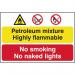 Petroleum Mixture no Smoking - Pp (600 X 400 Mm) 423084