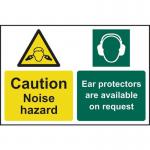 Caution Noise Hazard Ear Protectorsare Available on Request - Sapp (200 X 300 Mm) 423091
