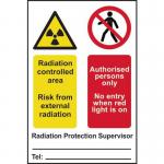 Radiation Controlled Area Authorisedpersons Only... - Sapp (200 X 300 Mm) 423107
