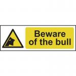 Beware of The Bull- Sav (300 X 100 Mm) 423111