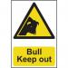 Bull Keep Out - Sapp (200 X 300 Mm) 423116