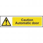 Caution Automaticdoor - Sapp (200 X 50 Mm) 423123