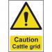 Caution Cattle Grid- Corex (200 X 300 Mm) 423125