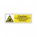Caution Fork Lift Trucksoperating - Sav (600 X 200 Mm) 423133