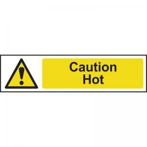 Caution Hot - Sapp 200 X 50mm 423137