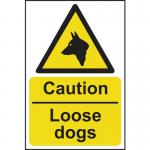 Caution Loose Dogs- Sav (400 X 600 Mm) 423144