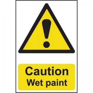 Caution Wet Paint - Sapp 200 X 300mm 423179