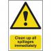 Clean Up All Spillagesimmediately - Sapp (200 X 300 Mm) 423180