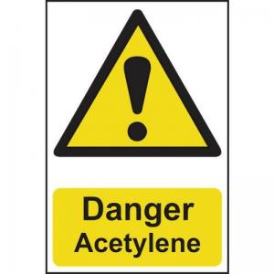 Danger Acetylene - Sapp 200 X 300mm 423183