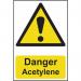 Danger Acetylene- Sapp (200 X 300 Mm) 423183