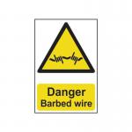 Danger Barbed Wire- Sapp (200 X 300 Mm) 423186