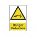 Danger Barbed Wire- Sapp (200 X 300 Mm) 423186