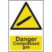 Danger Compressedgas - Sapp (200 X 300 Mm) 423187