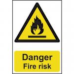 Danger Fire Risk- Sapp (200 X 300 Mm) 423194