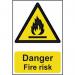 Danger Fire Risk- Sapp (200 X 300 Mm) 423194