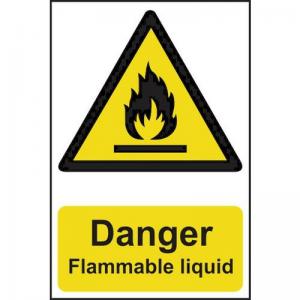 Danger Flammable Liquid - Sapp 200 X 300mm 423196