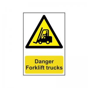 Danger Forklift Trucks - Sapp 200 X 300mm 423199