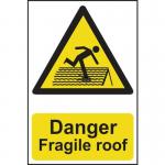 Danger Fragile Roof- Pp (400 X 600 Mm) 423202