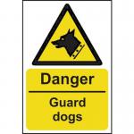 Danger Guard Dogs- 1.2 mm Recyclable Pp (400 X 600 Mm) 423209
