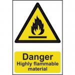 Danger Highly Flammablematerial - Sapp (200 X 300 Mm) 423222