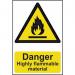 Danger Highly Flammablematerial - Sapp (200 X 300 Mm) 423222