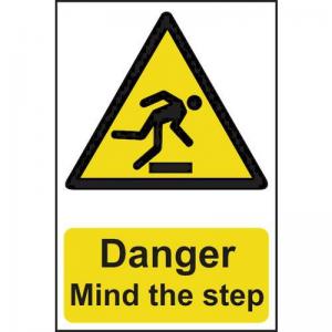 Danger Mind The Step - Sapp 200 X 300mm 423231