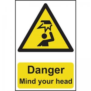 Danger Mind Your Head - Sapp 200 X 300mm 423232
