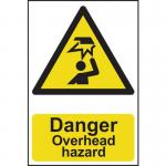 Danger Overhead Hazard- Sapp (200 X 300 Mm) 423234