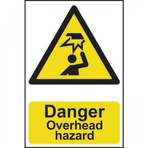 Danger Overhead Hazard - Sapp 200 X 300mm 423234