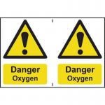 Danger Oxygen - Sappdanger Oxygen - Sapp (150 X 200 Mm) Pack of 2 423235