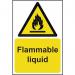 Flammable Liquid- 1.2 mm Recyclable Pp (200 X 300 Mm) 423250
