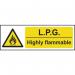 Lpg Highly Flammable- 1.2 mm Recyclable Pp (600 X 200 Mm) 423273