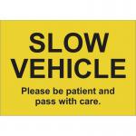 Slow Vehicle - Sav (600 X 400 Mm) 423290