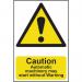 Caution Automatic Machinery Maystart Without Warning - Sapp (200 X 300 Mm) 423303