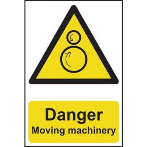 Danger Moving Machinery - Sapp 200 X 300mm 423307