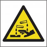 Corrosive Symbol -labels (50 X 50 mm Roll of 250) 423345