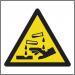 Corrosive Symbol -labels (50 X 50 mm Roll of 250) 423345