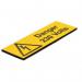 Danger 230 Volts -pack of 5 Engraved (75 X 25 Mm) 423351