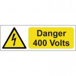 Danger 400 Volts -pack of 5 Sav (75 X 25 Mm) 423372