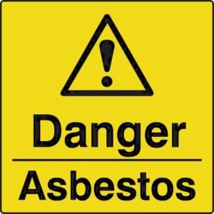 Danger Asbestos - Labels 50 X 50mm Roll Of 250 423392
