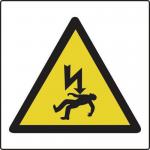 Danger of Death Symbol- Labels (50 X 50 mm Roll of 250) 423403