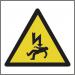 Danger of Death Symbol- Labels (50 X 50 mm Roll of 250) 423403