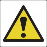 Exclamation Mark Symbol- Labels (50 X 50 mm Roll of 250) 423409