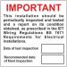 Important Periodic Inspection- Pack of 25 Sav (75 X 75 Mm) 423419